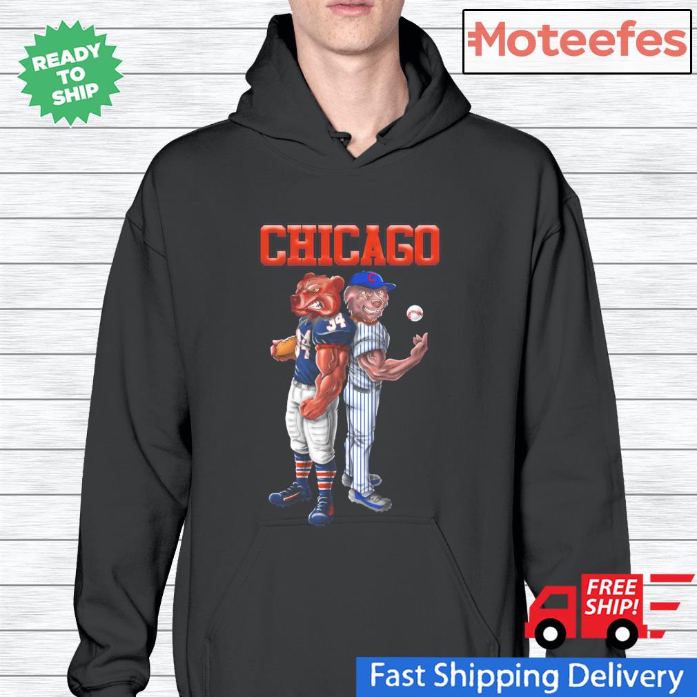Chicago Bears vs Chicago Cubs shirt, hoodie, sweater, long sleeve