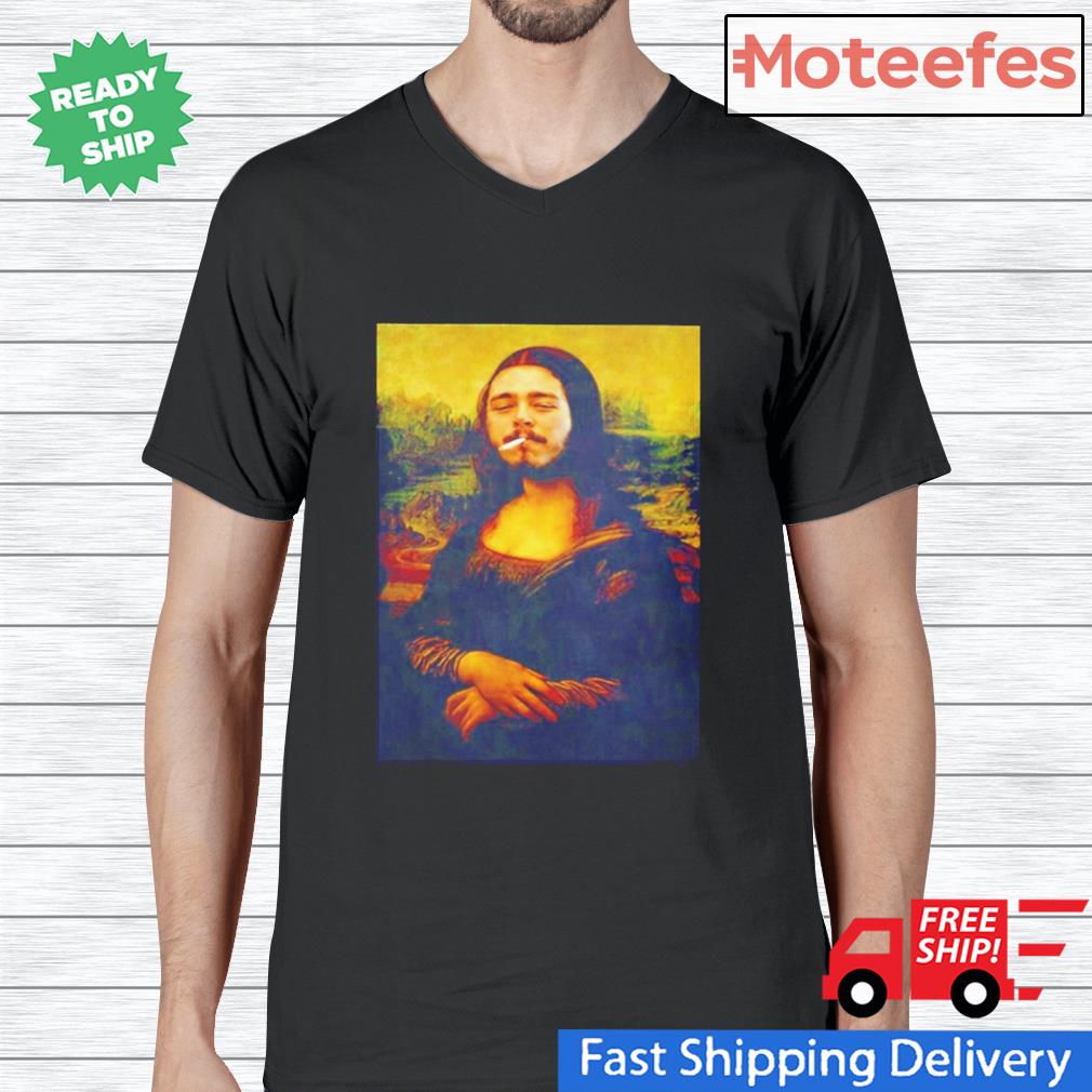 post malone mona lisa shirt