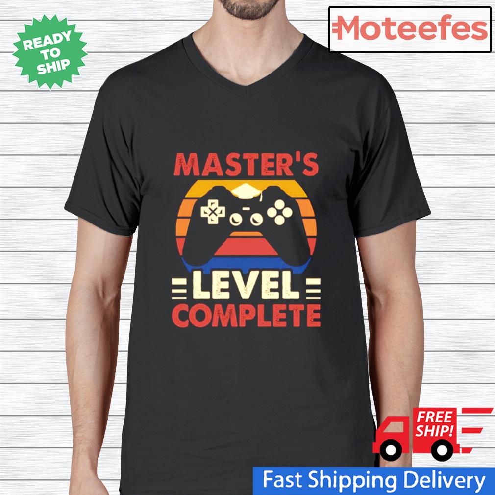 Game Master S Level Complete Vintage Shirt Hoodie Sweater Long Sleeve And Tank Top