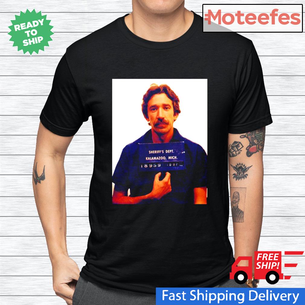 tim allen mugshot t shirt