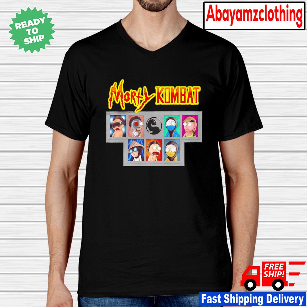 morty kombat t shirt