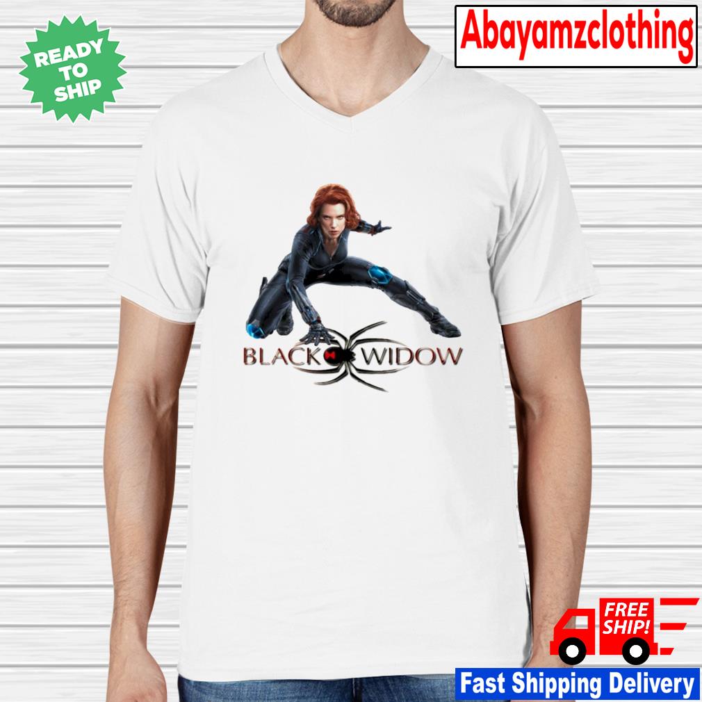 black widow spider shirt