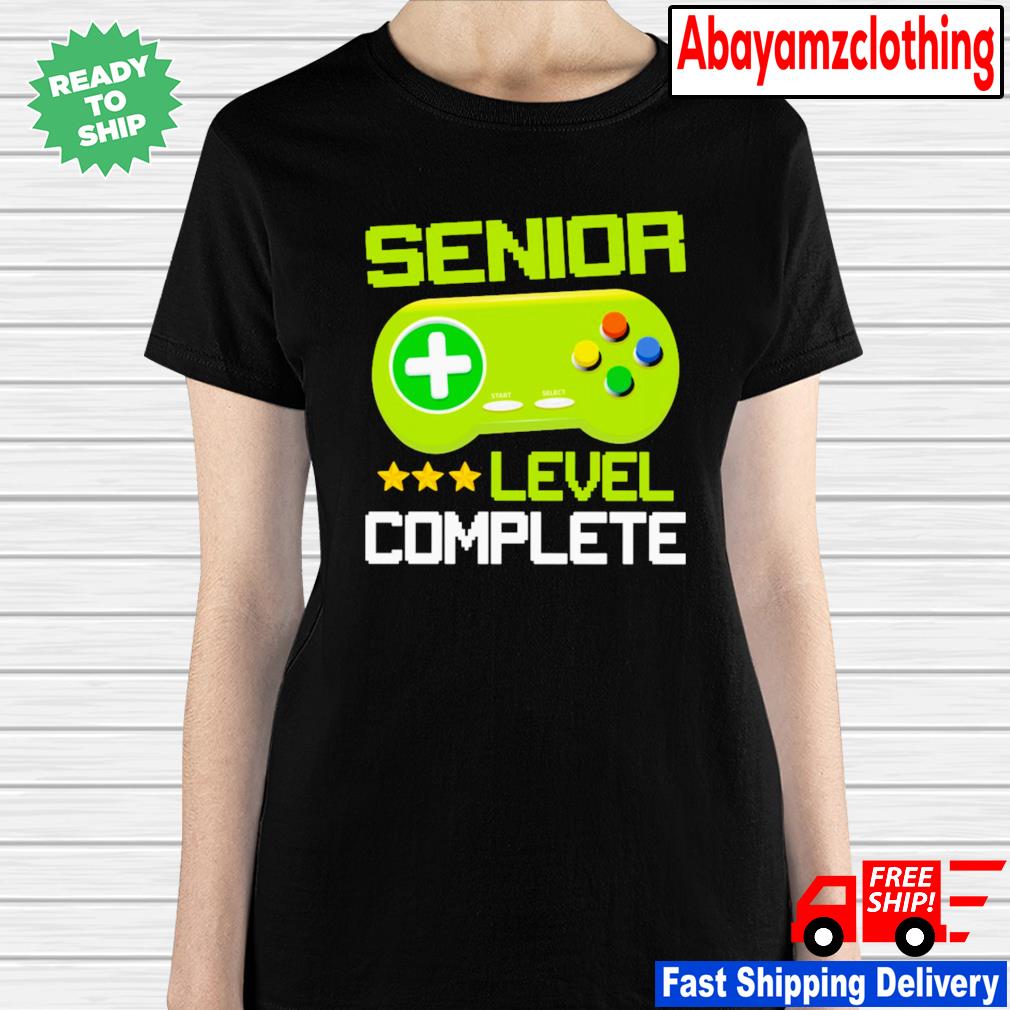 Complete Gamer Gaming Graduation Senior Level Complete Shirt Hoodie Sweater Long Sleeve And Tank Top