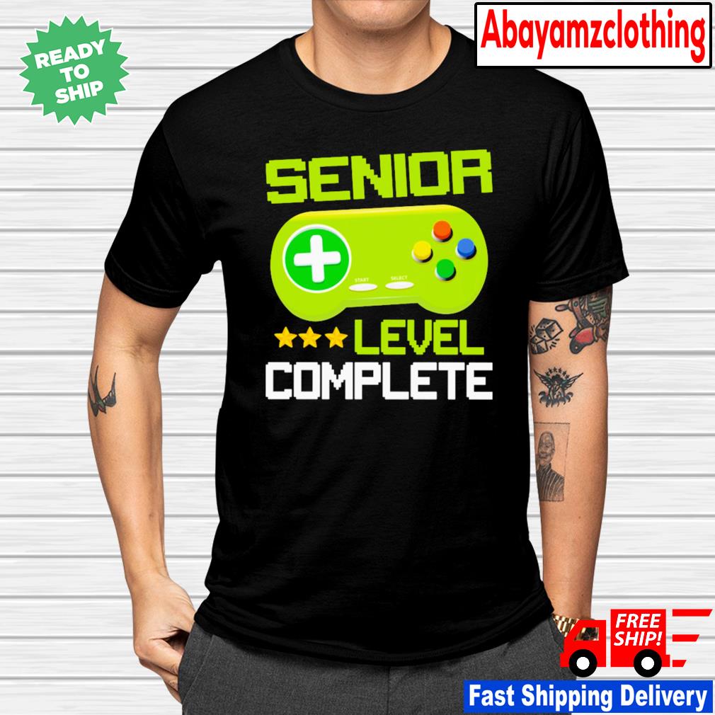 Complete Gamer Gaming Graduation Senior Level Complete Shirt Hoodie Sweater Long Sleeve And Tank Top