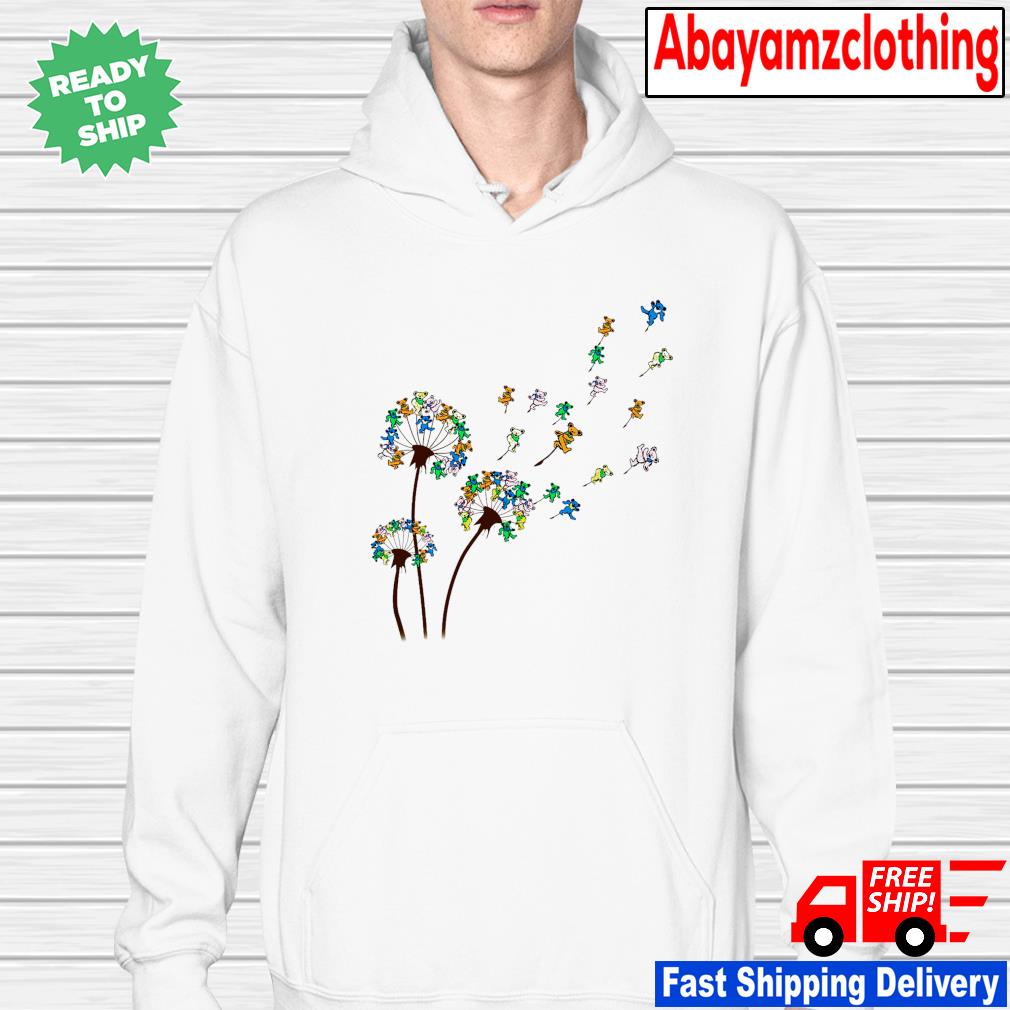 Grateful Dead Dancing Bear Hoodie Sweatshirt