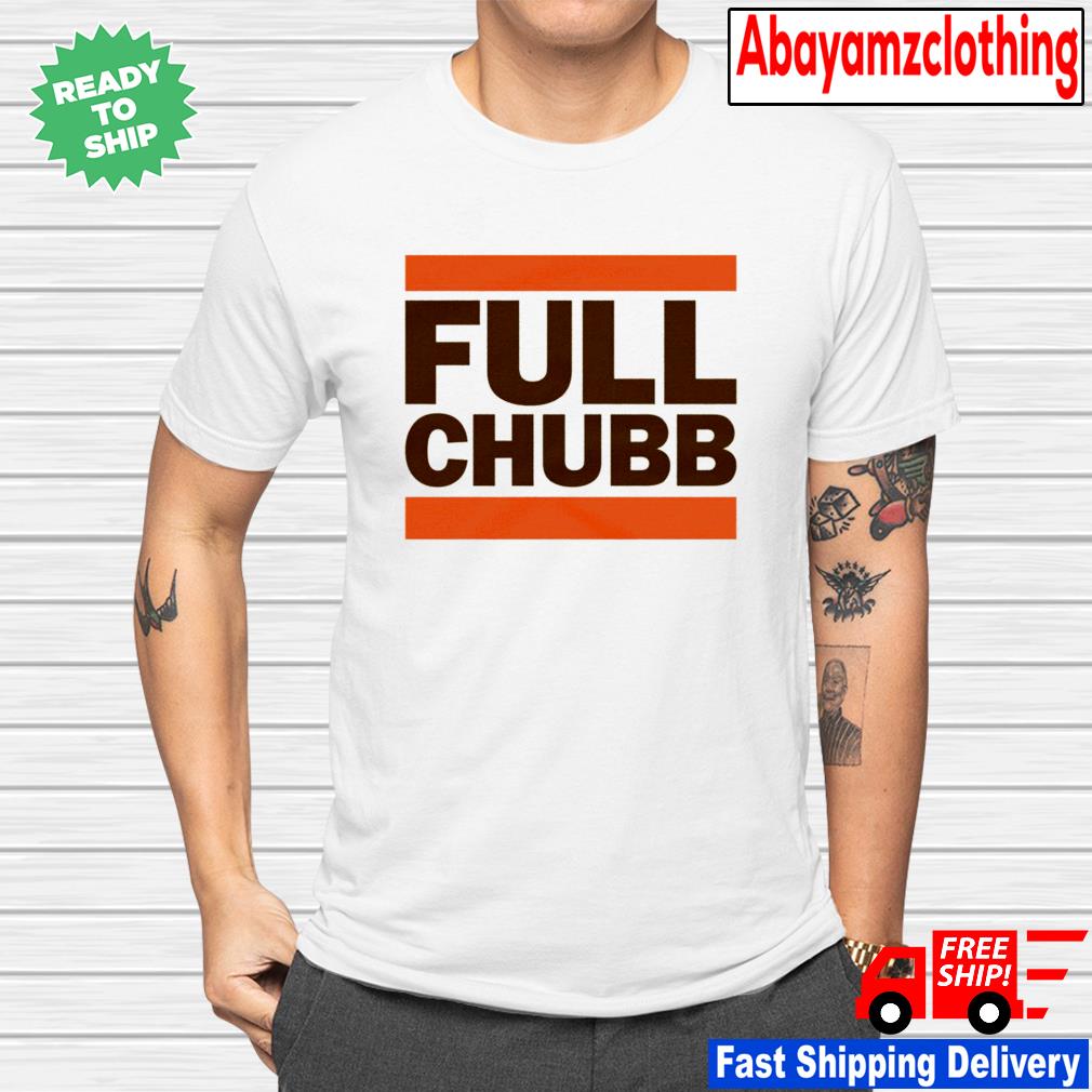 Full chubb Cleveland browns nick chubb run dmc NFL Football brown T-shirts,  hoodie, sweater, long sleeve and tank top