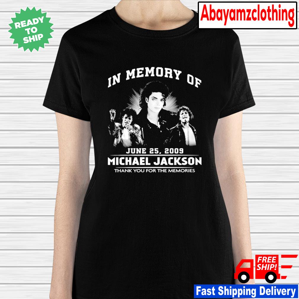 Michael Jackson Thank You For The Memories T-Shirt