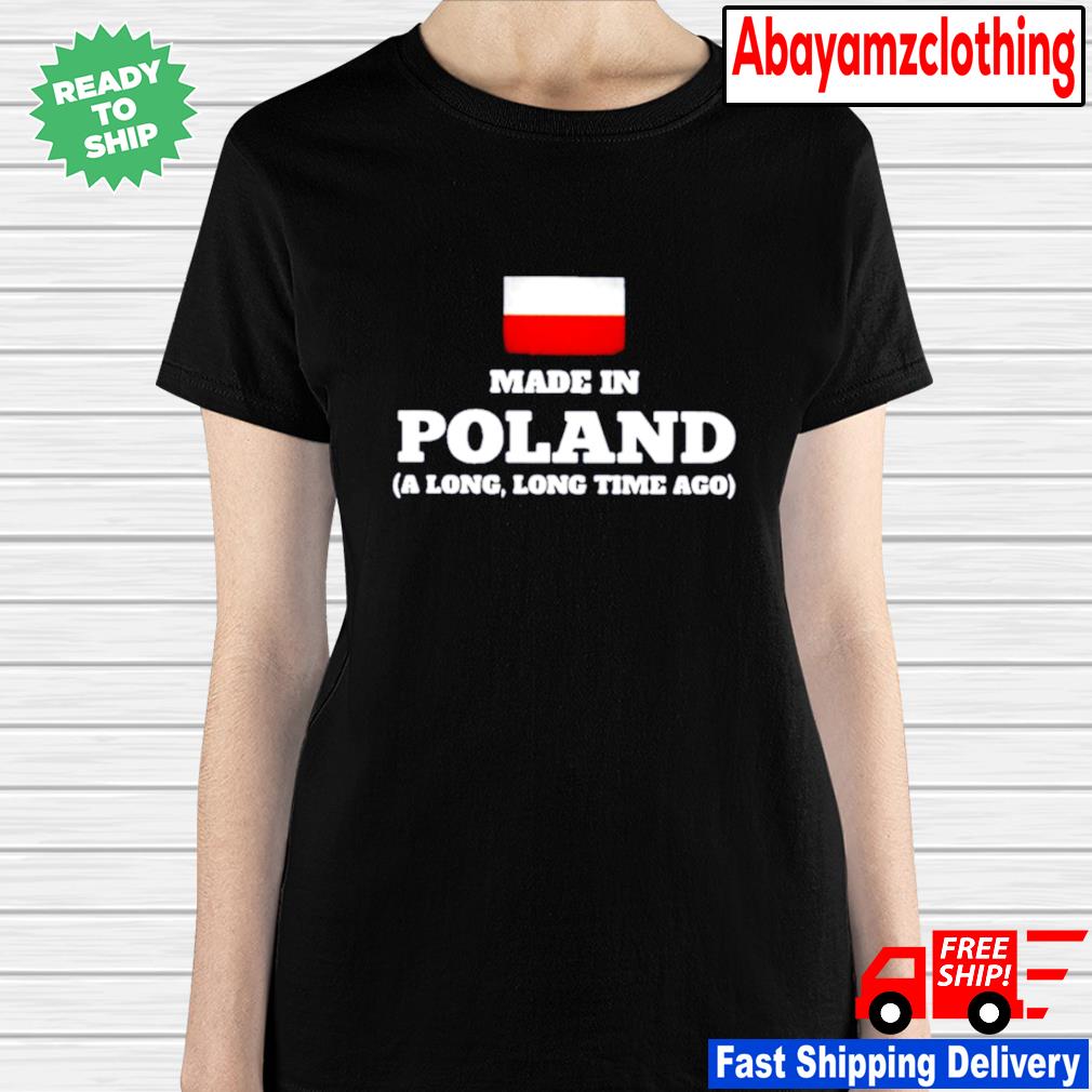 Poland text Ladies T-Shirt 