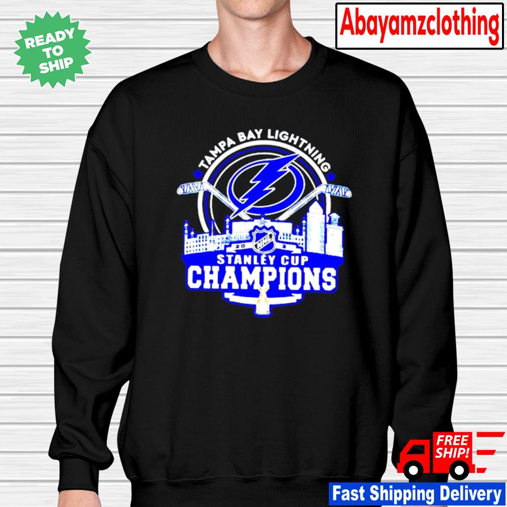 Tampa Bay Lightning NHL Team Stanley Cup 2021 champion shirt