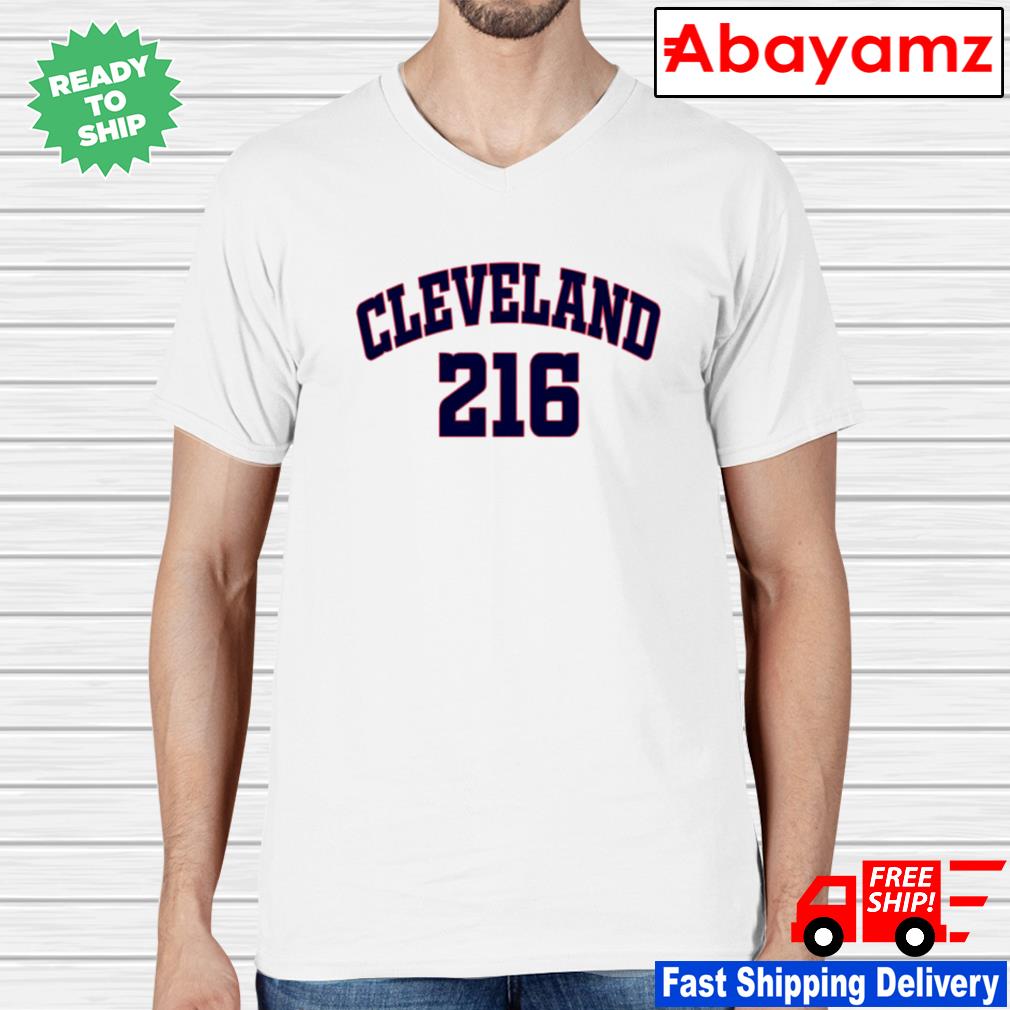 cleveland 216 shirt