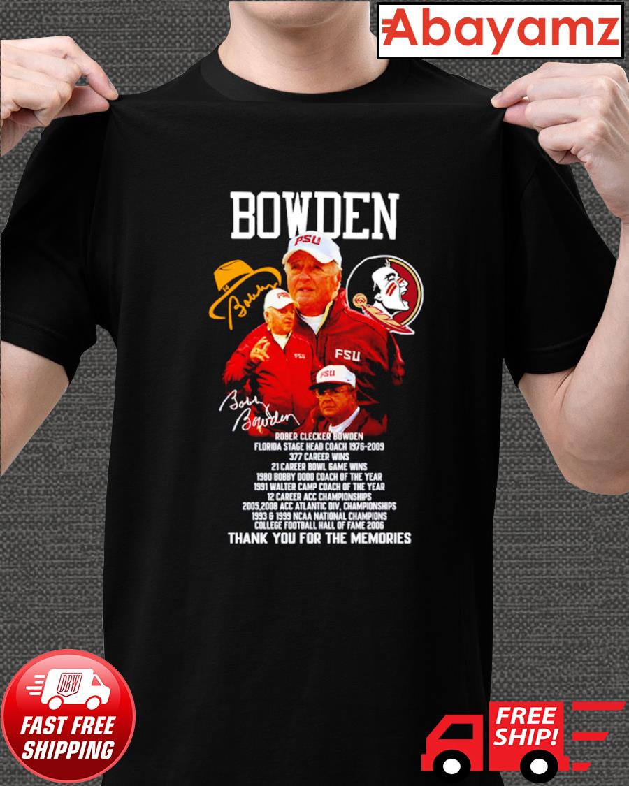 bobby bowden fsu shirt