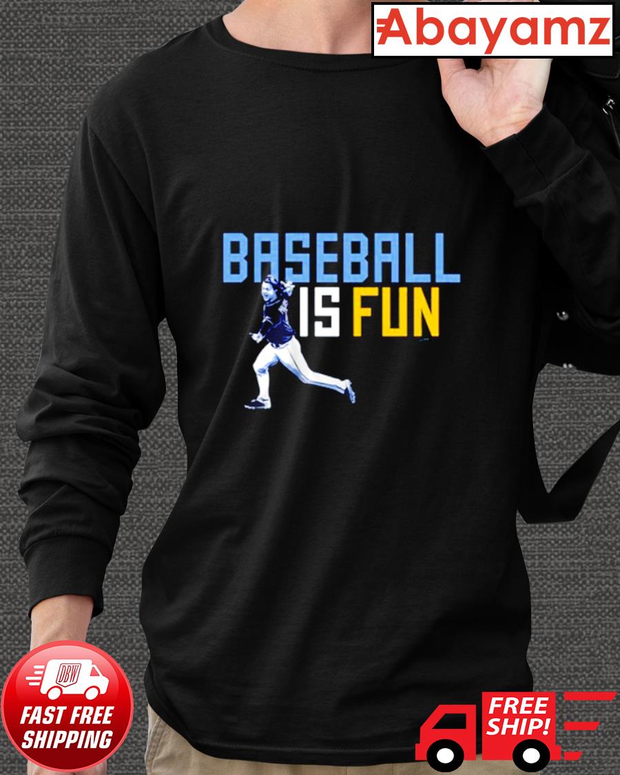 Brett Phillips' Baseball is fun shirt, hoodie, sweater, long