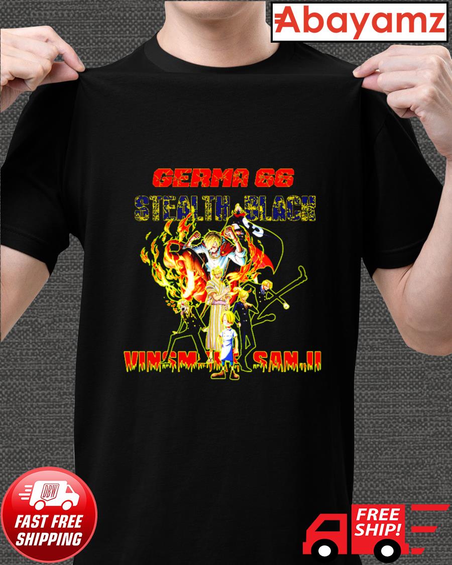 Germa 66 Stealth Black One Piece Shirt Hoodie Sweater Long Sleeve And Tank Top
