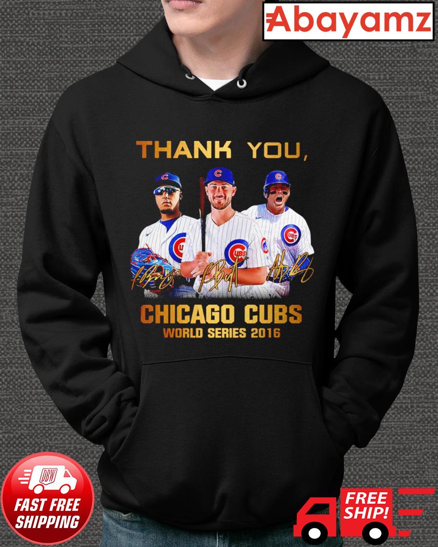 chicago cubs world series hoodie