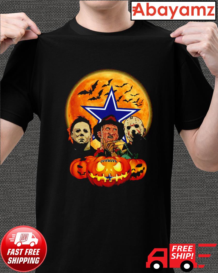 Michael Myers Freddy Krueger and Jason Voorhees Dallas Cowboys Halloween  shirt, hoodie, sweater, long sleeve and tank top