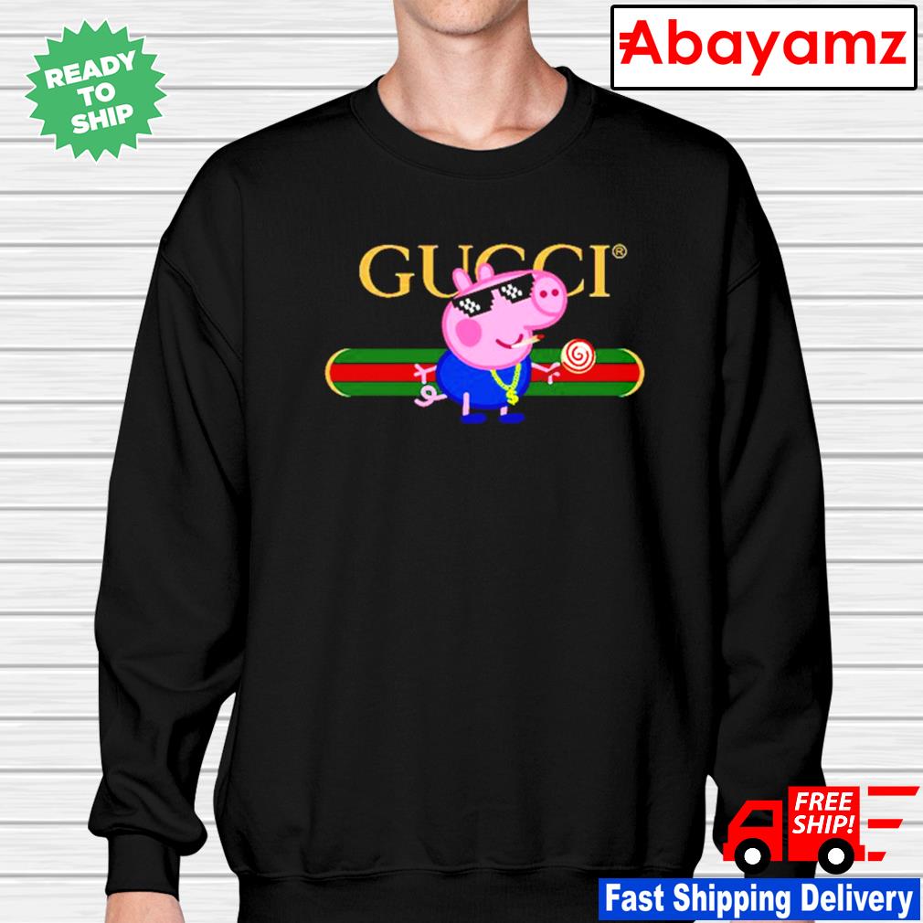 Peppa pig shop gucci sweatshirt