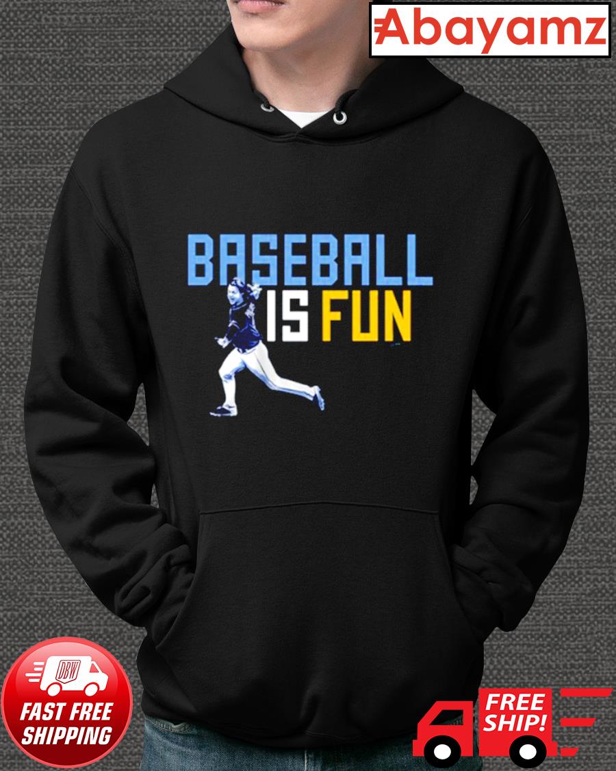 Brett Phillips' Baseball is fun shirt, hoodie, sweater, long