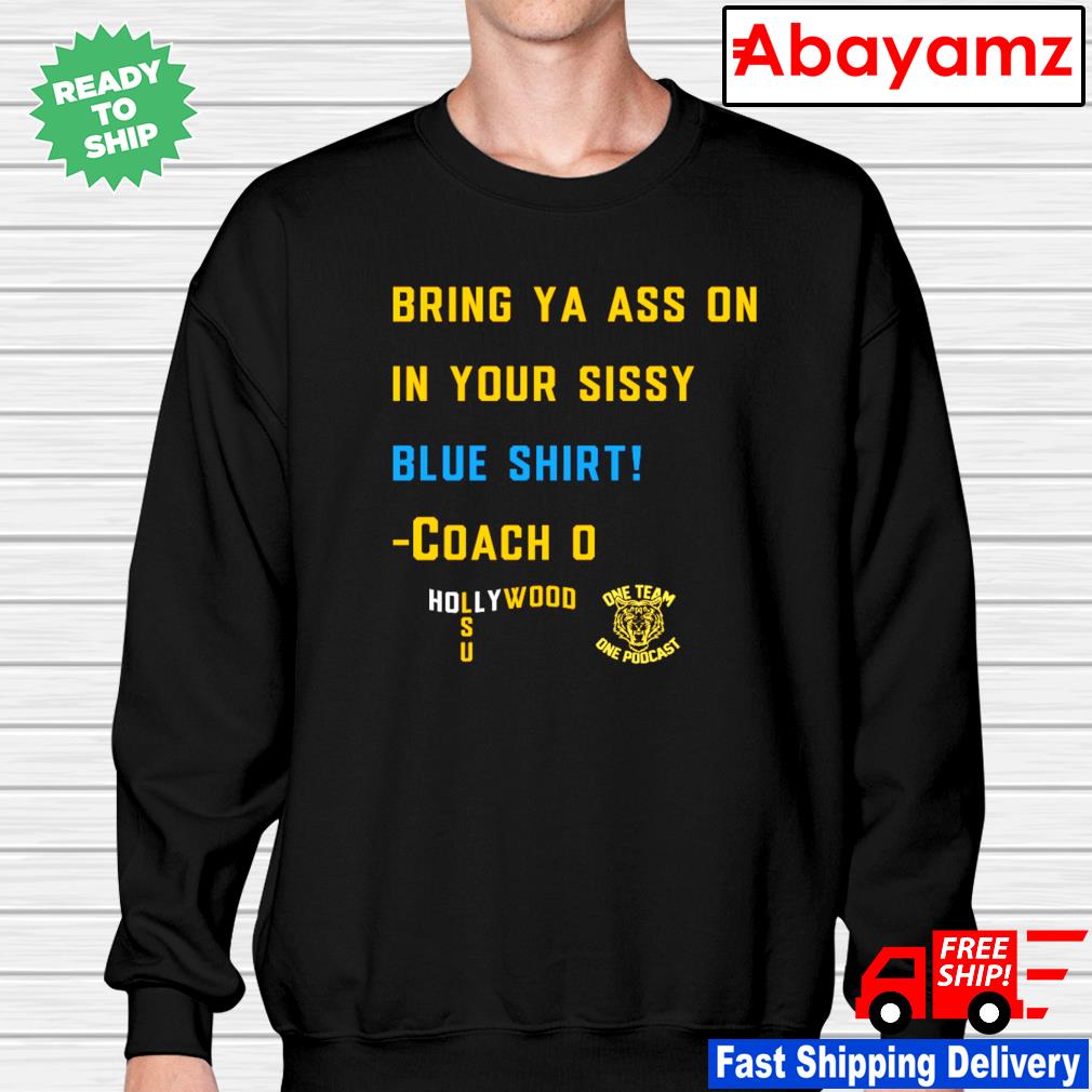 sissy blue shirts coach o