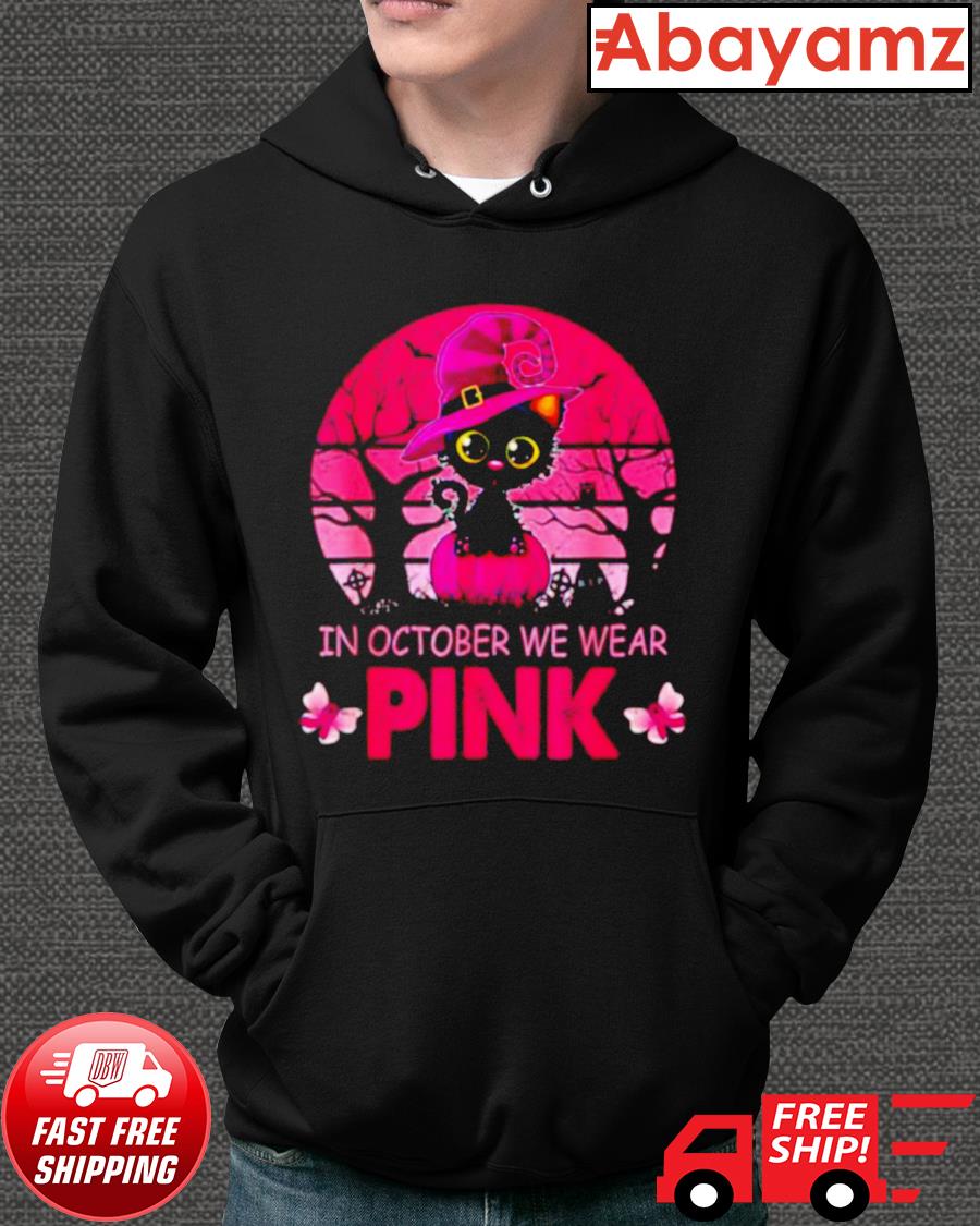 Dallas Cowboys breast cancer in October we wear pink and watch football  shirt, hoodie, sweater, long sleeve and tank top