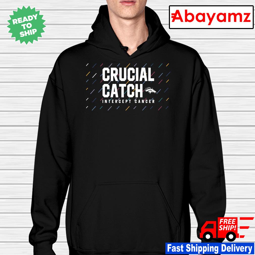 NFL Crucial catch intercept cancer shirt, hoodie, sweater and long sleeve