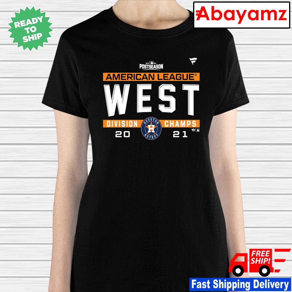 houston astros al west champions shirt