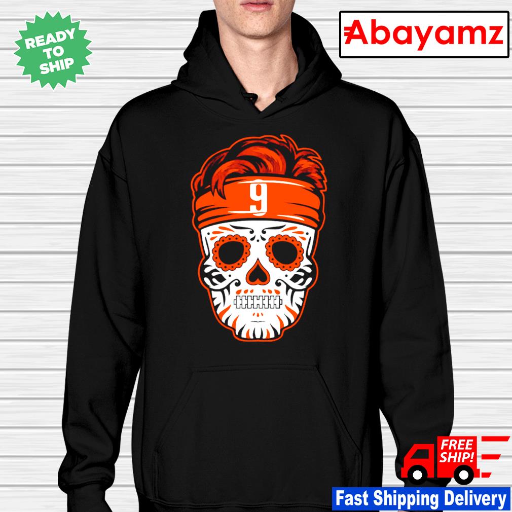 Cincinnati Bengals Joe Burrow Sugar Skull Shirt,Sweater, Hoodie