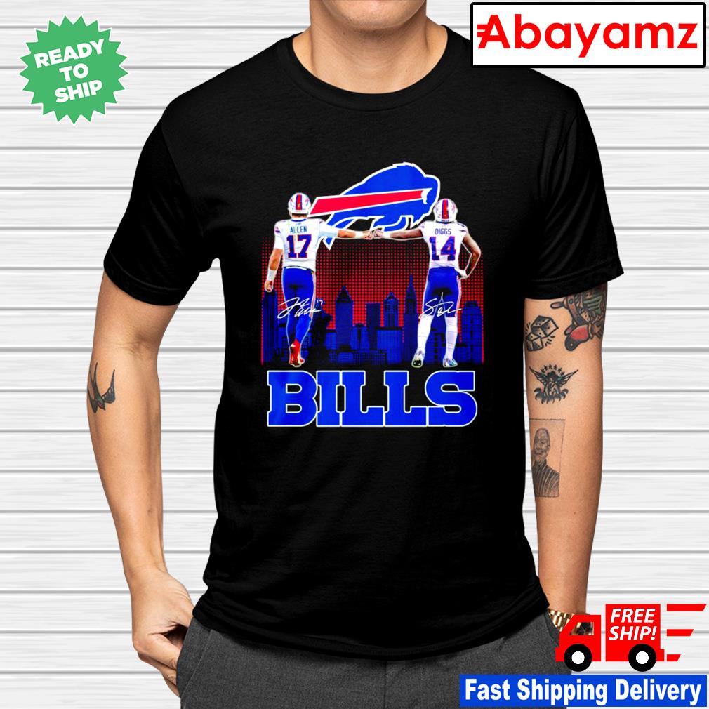 Buffalo Bills Stefon Diggs And Josh Allen Signatures shirt, hoodie, sweater,  long sleeve and tank top