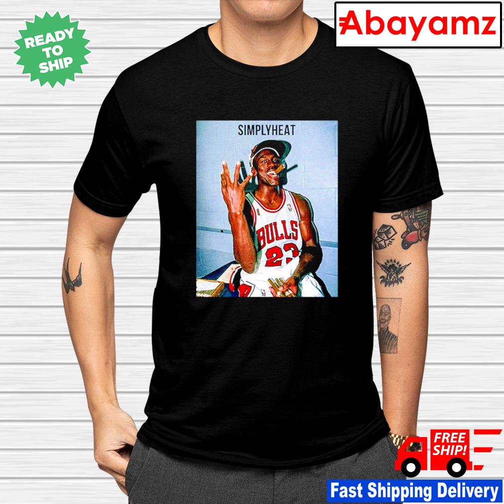 Michael Jordan 3 Peat T Shirt, Crewneck Tee