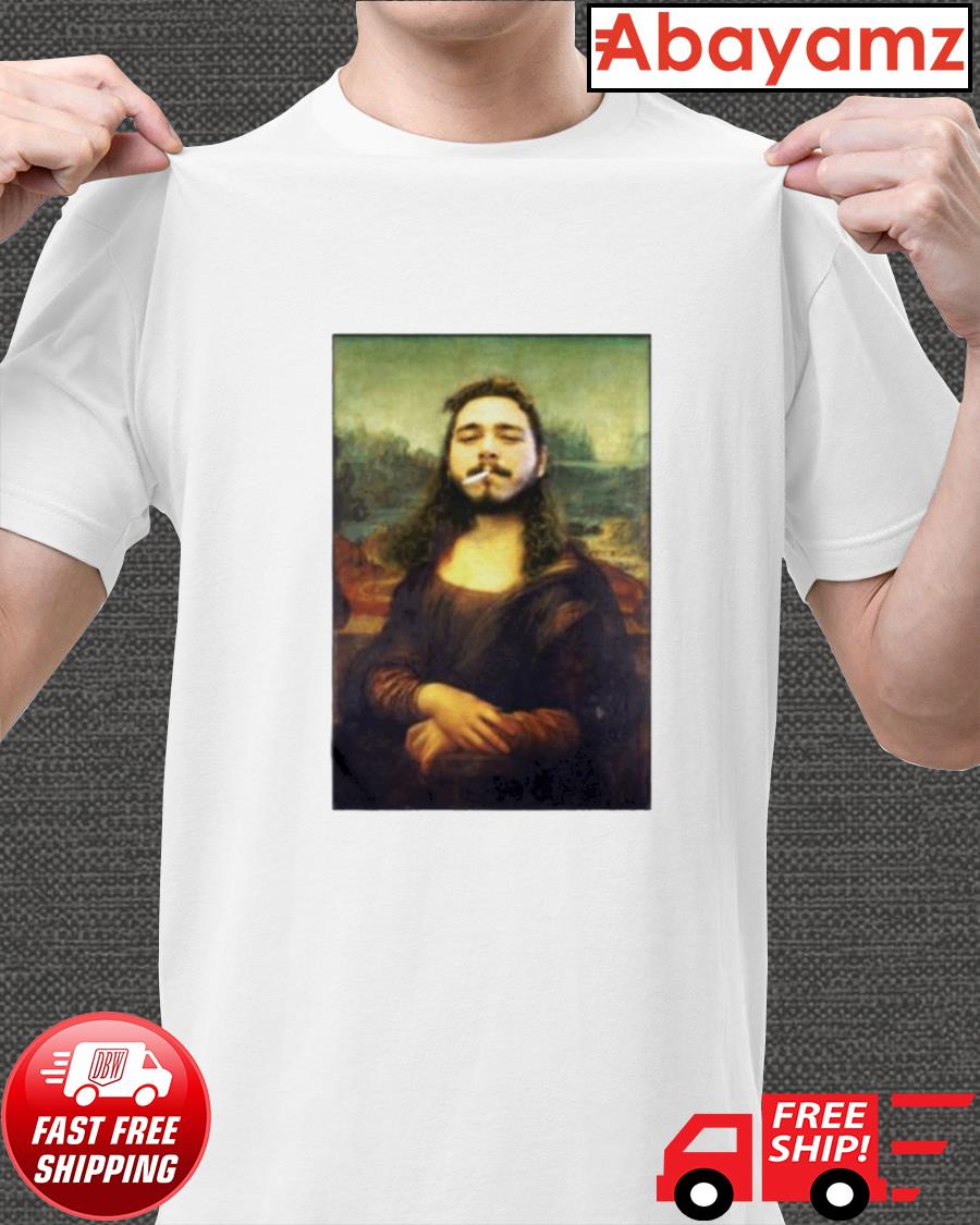 post malone mona lisa shirt