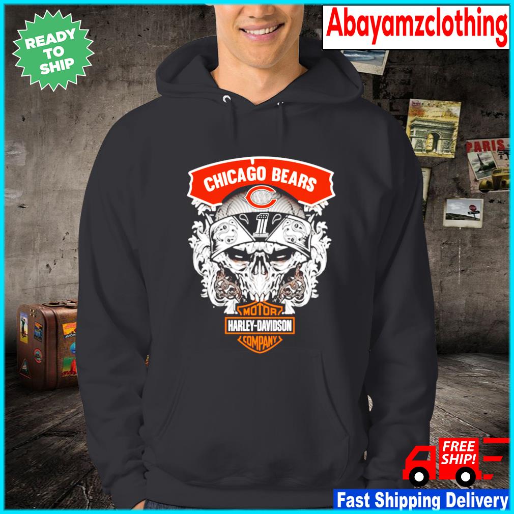 Official Chicago Bears skull shirt, hoodie, sweater and tank top