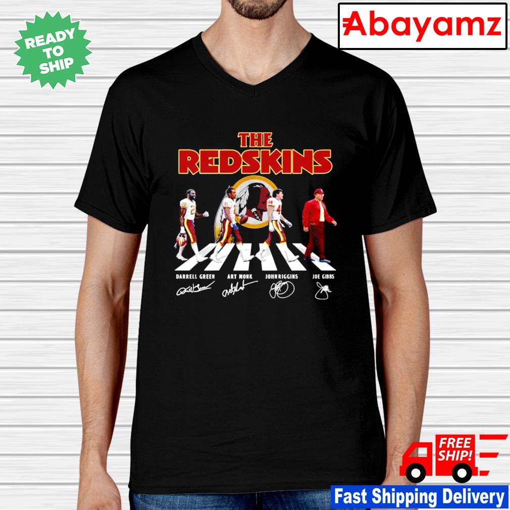 Washington Redskins Walking Abbey Road Signatures Shirt, hoodie, sweater,  long sleeve and tank top