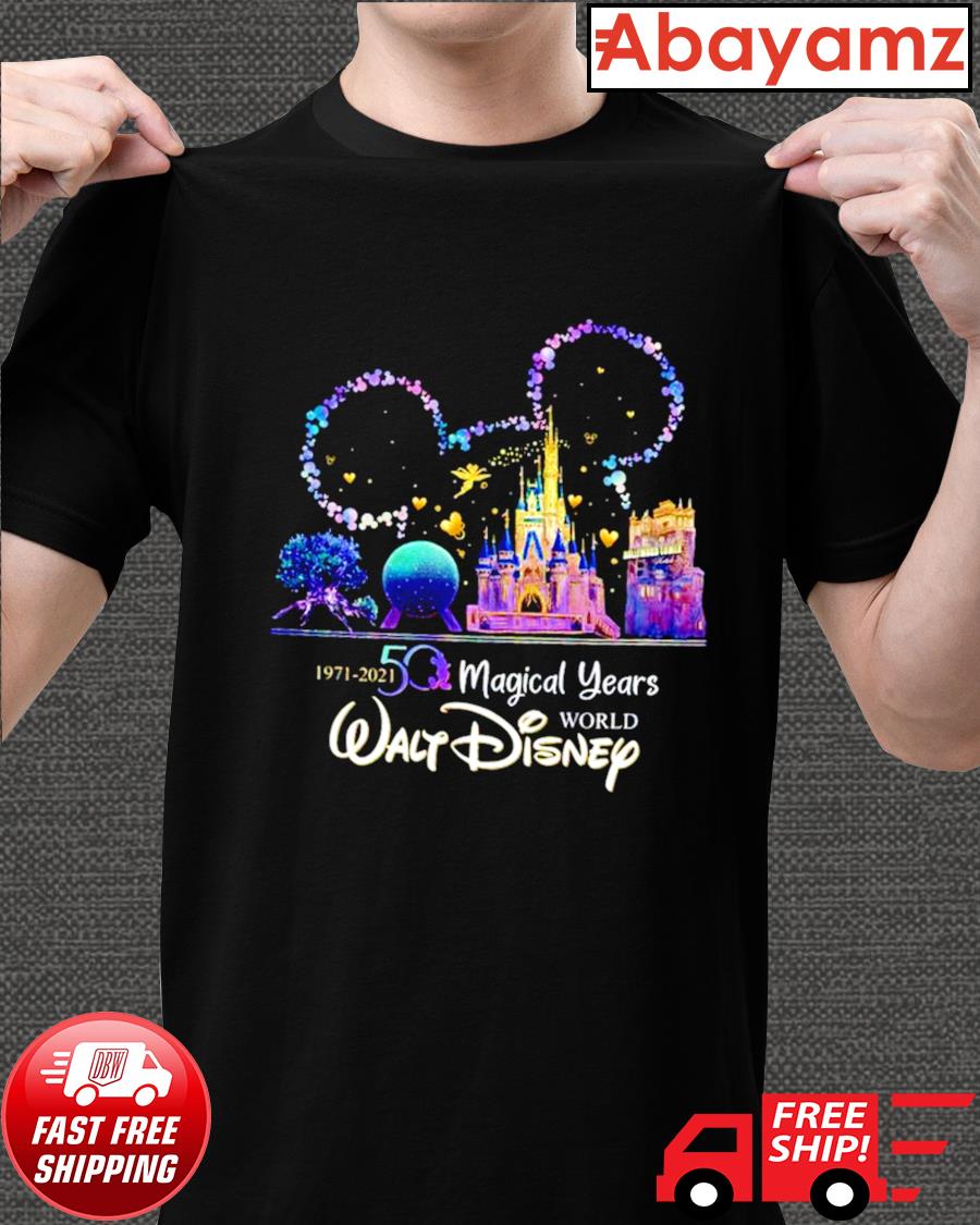 Walt Disney World 50th Anniversary Magic kingdom shirt, hoodie