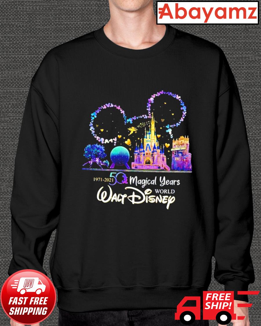 Walt Disney World 50th Anniversary Magic kingdom shirt, hoodie, sweater,  long sleeve and tank top