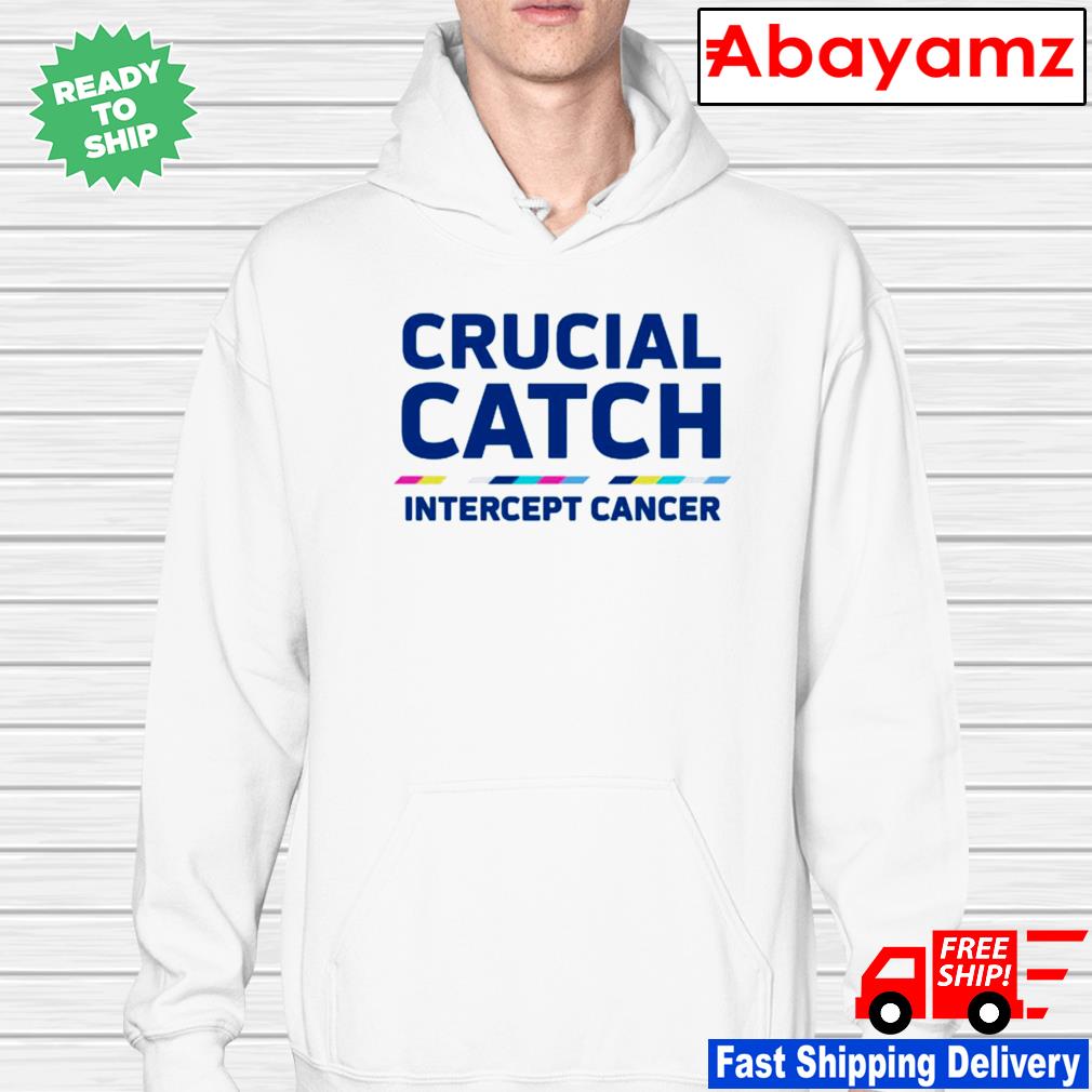 nfl intercept cancer hoodie