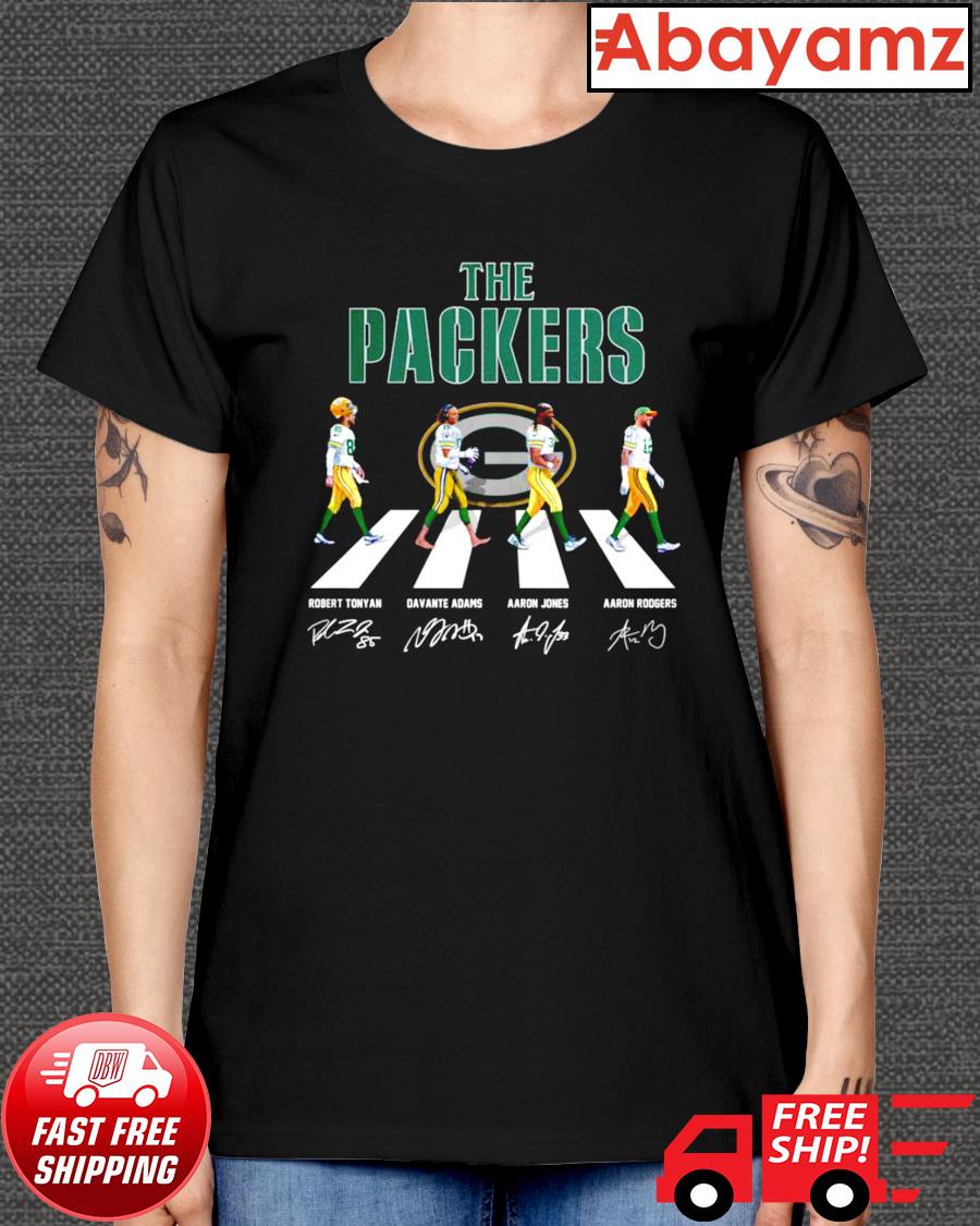 The Green Bay Packers Abbey Road Signatures Green Bay Packers T