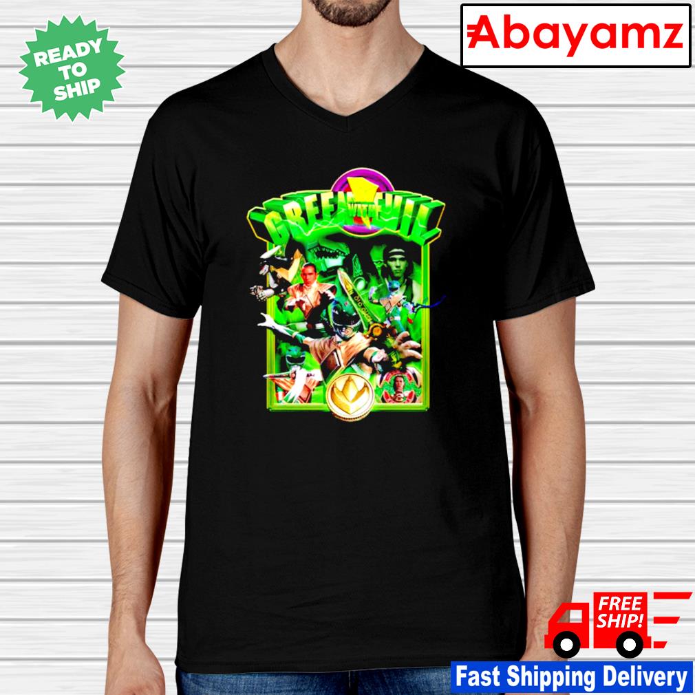 green power ranger shirt