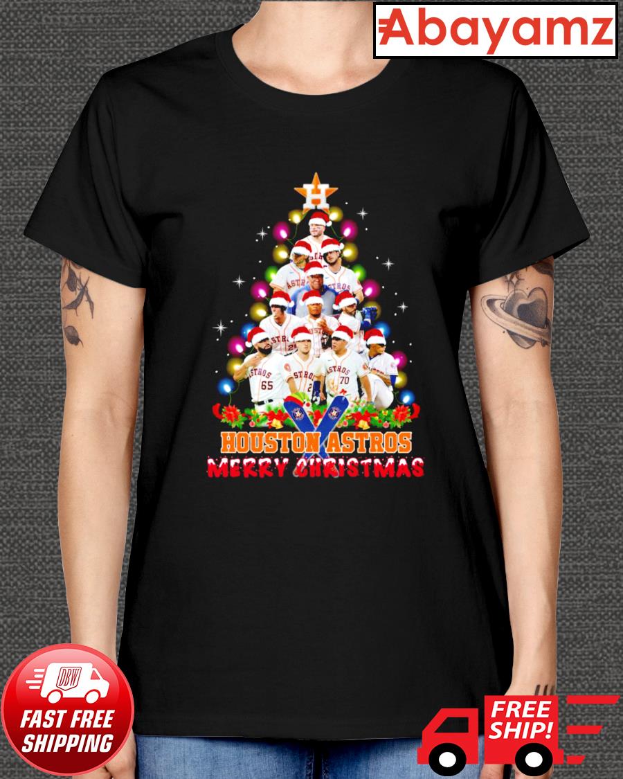 houston astros christmas shirts