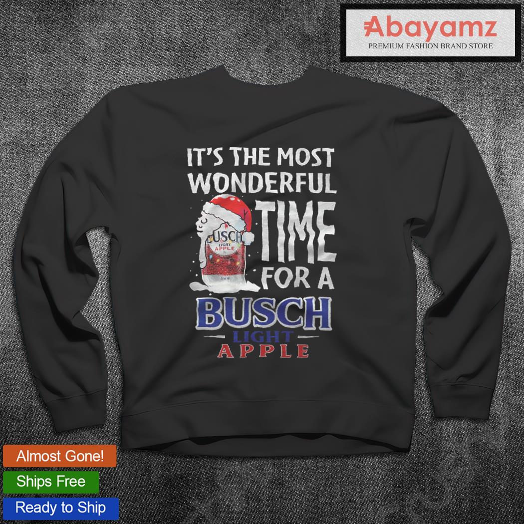 busch apple sweatshirt