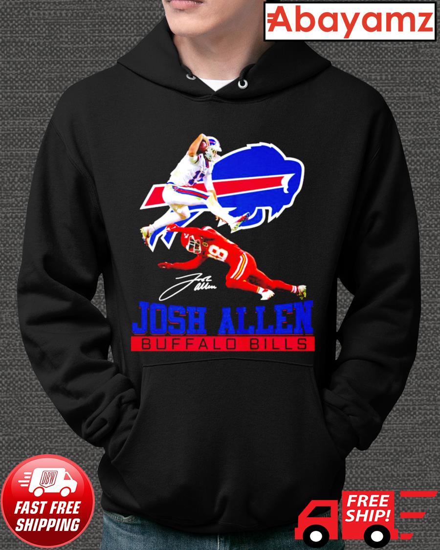 Josh Allen Buffalo Bills LOGO T-Shirt