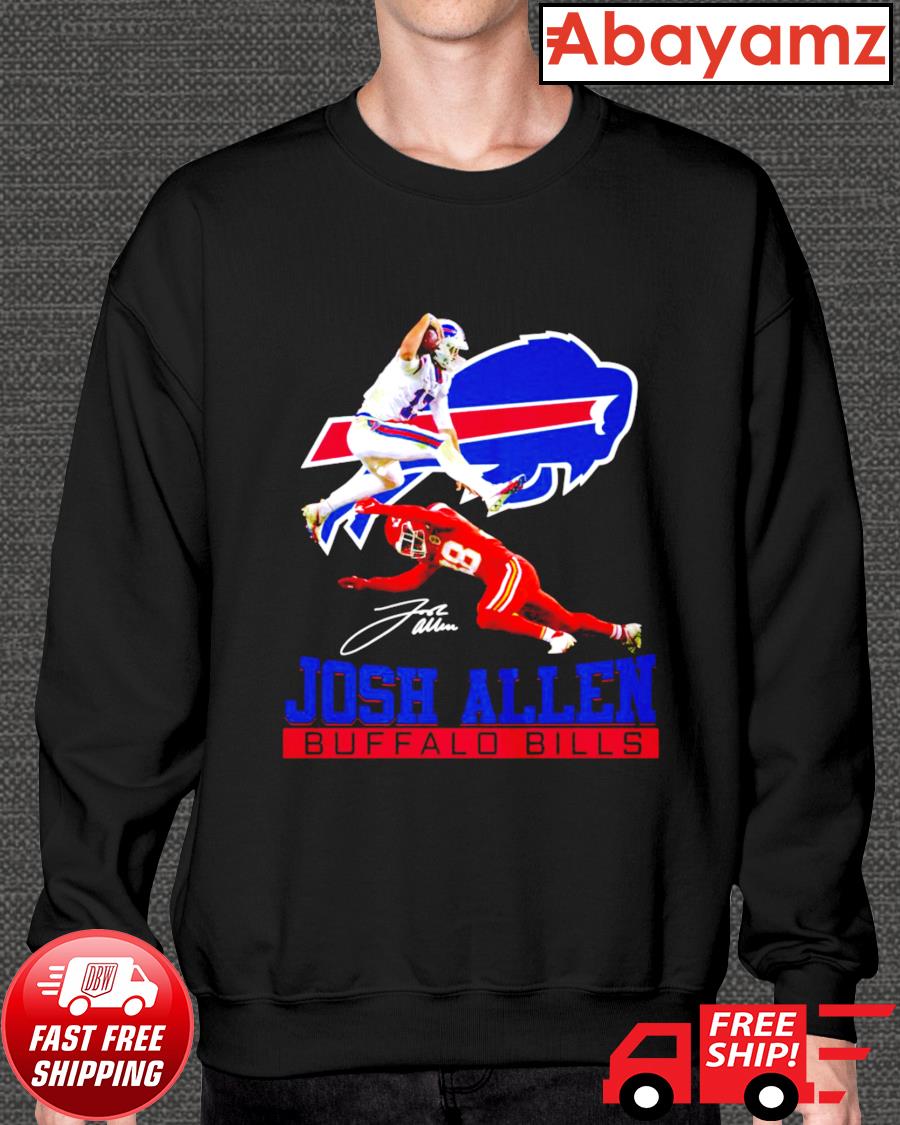 Josh Allen Buffalo Bills Little People signature shirt, hoodie, sweater,  long sleeve and tank top