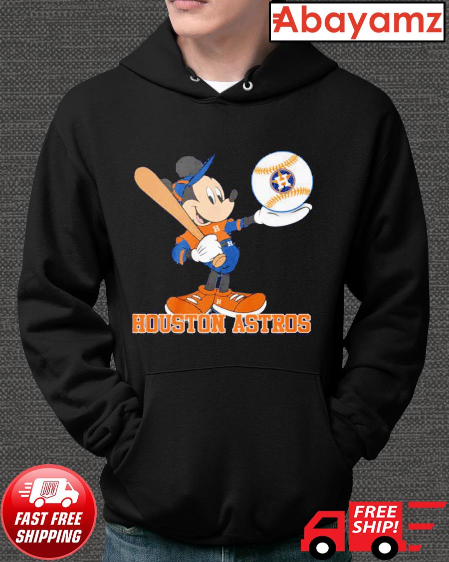 Mickey Mouse Houston Astros logo shirt, hoodie, sweater, long