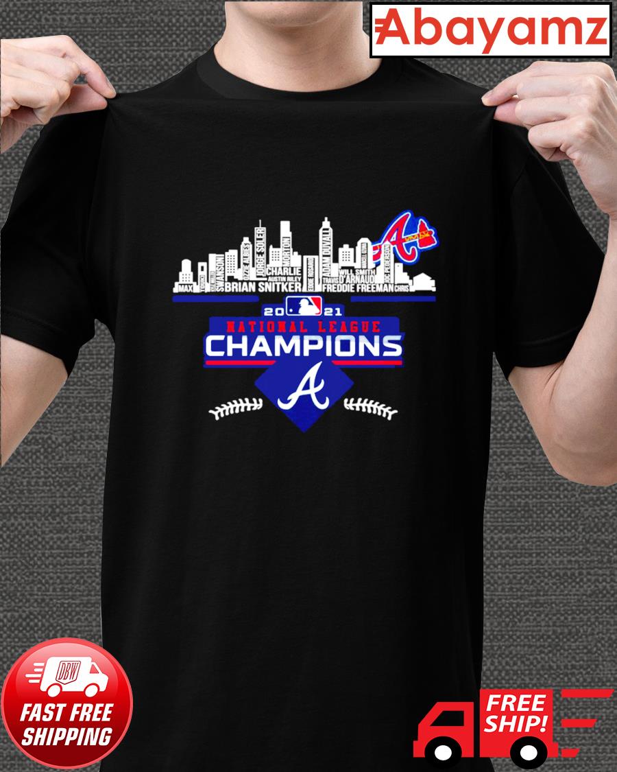 2021 Atlanta Braves City National League Champions shirt, hoodie