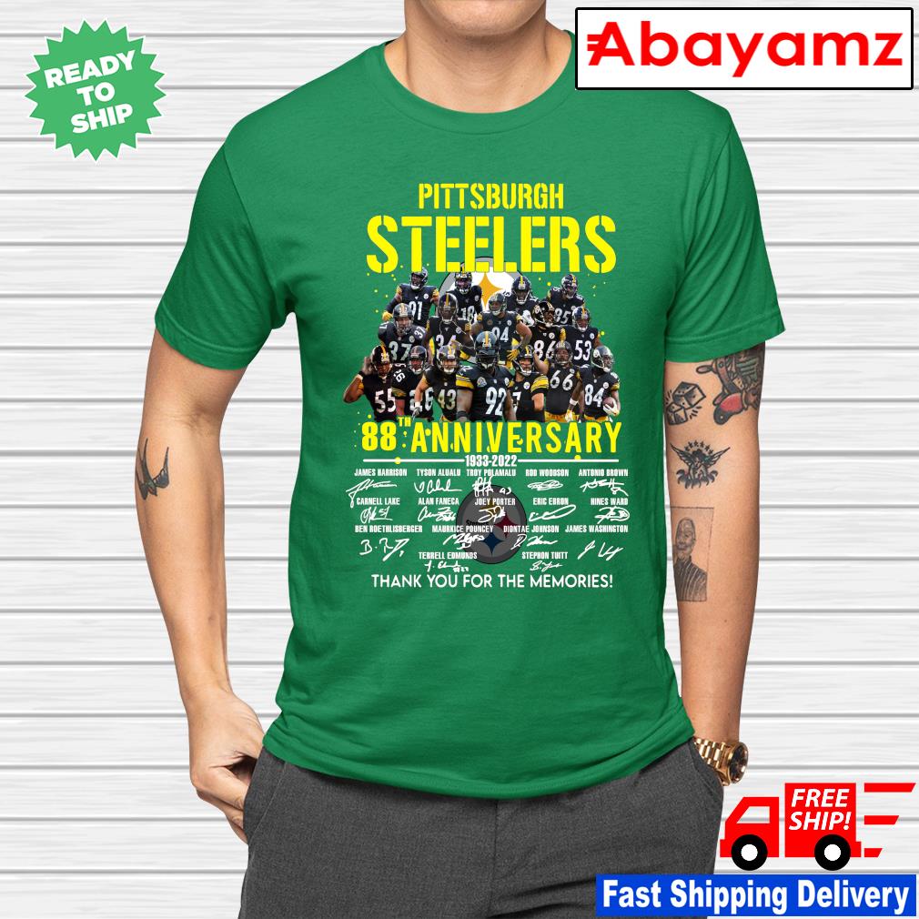 Pittsburgh Steelers Ben Roethlisberger 2004 2021 thank you for the memories  signature shirt, hoodie, sweater, long sleeve and tank top