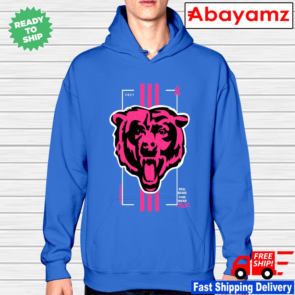 Real Chicago Bears fans wear pink Blue T-shirt, hoodie, sweater, long  sleeve and tank top