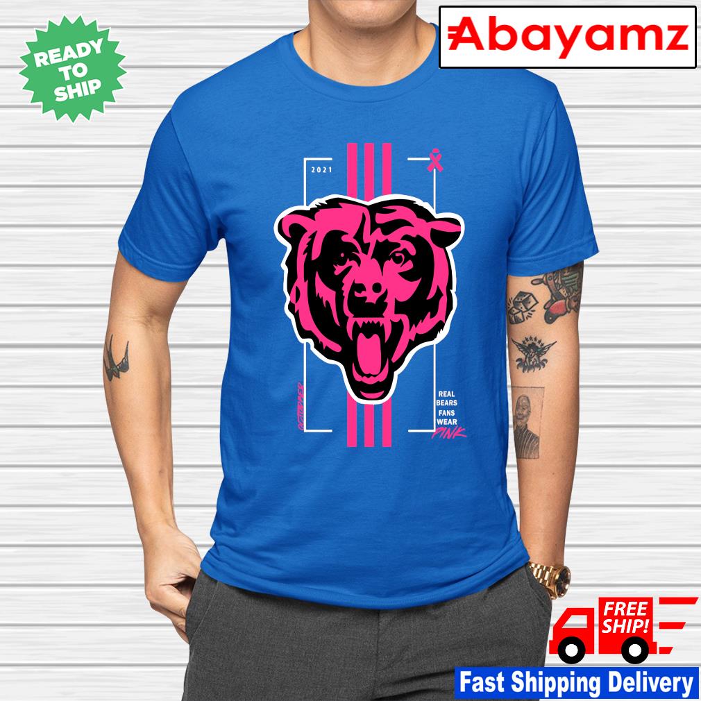 Real Chicago Bears fans wear pink Blue T-shirt, hoodie, sweater