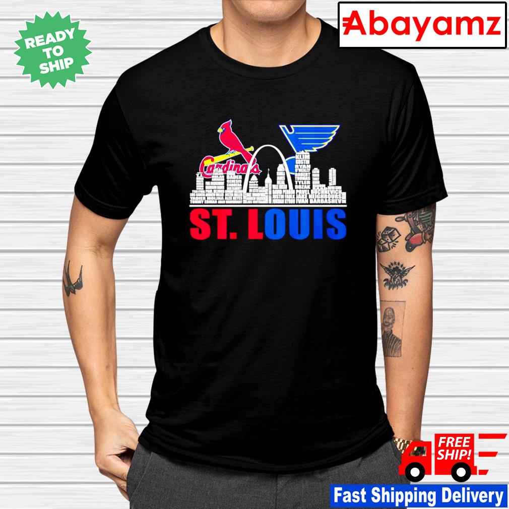 St Louis City St Louis Cardinals and St Louis Blues shirt, hoodie, sweater,  long sleeve and tank top