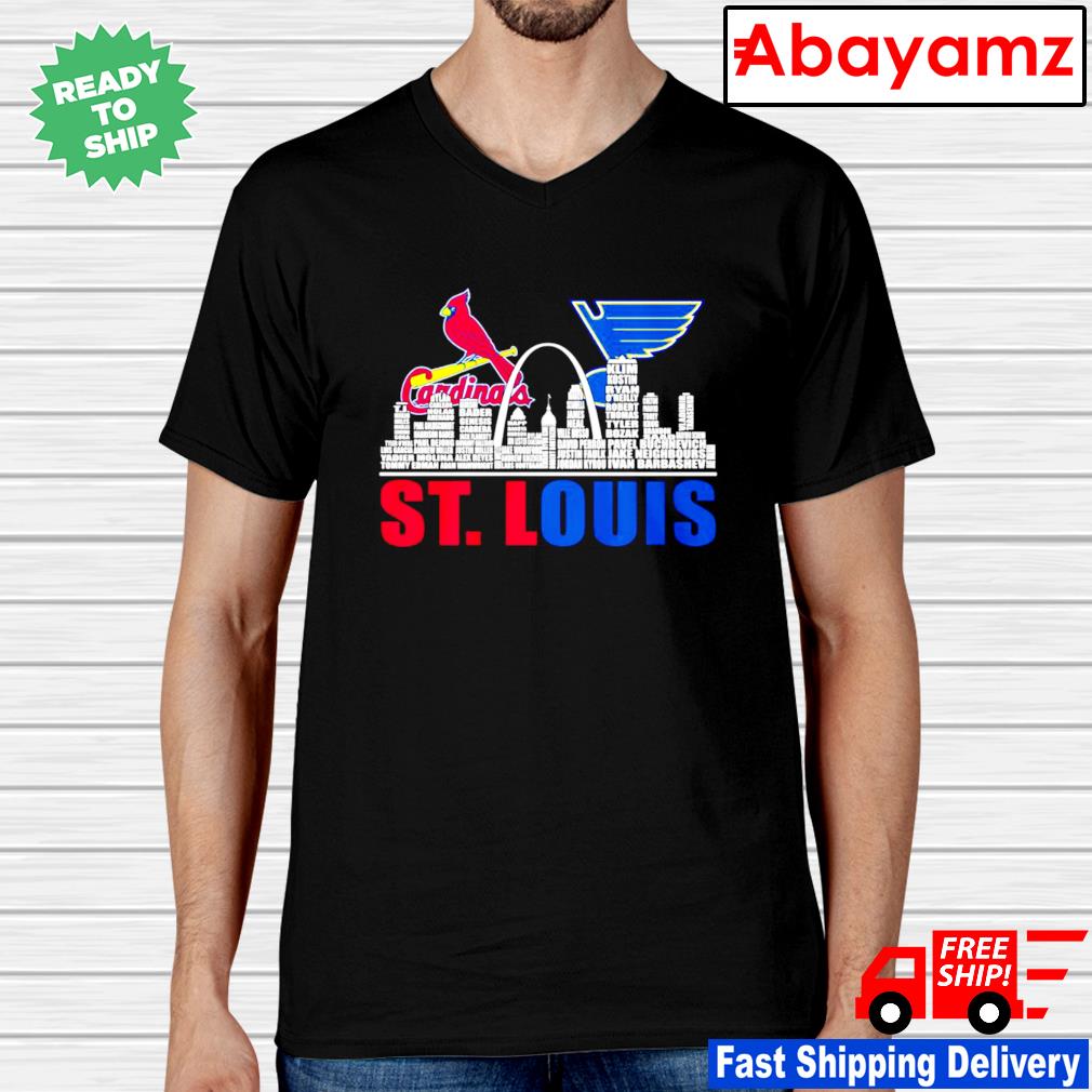 St. Louis Cardinals And St. Louis Blues City Shirt - Teespix - Store  Fashion LLC