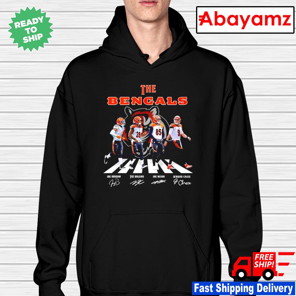 The Cincinnati Bengals Abbey Road Signatures T-Shirt, hoodie