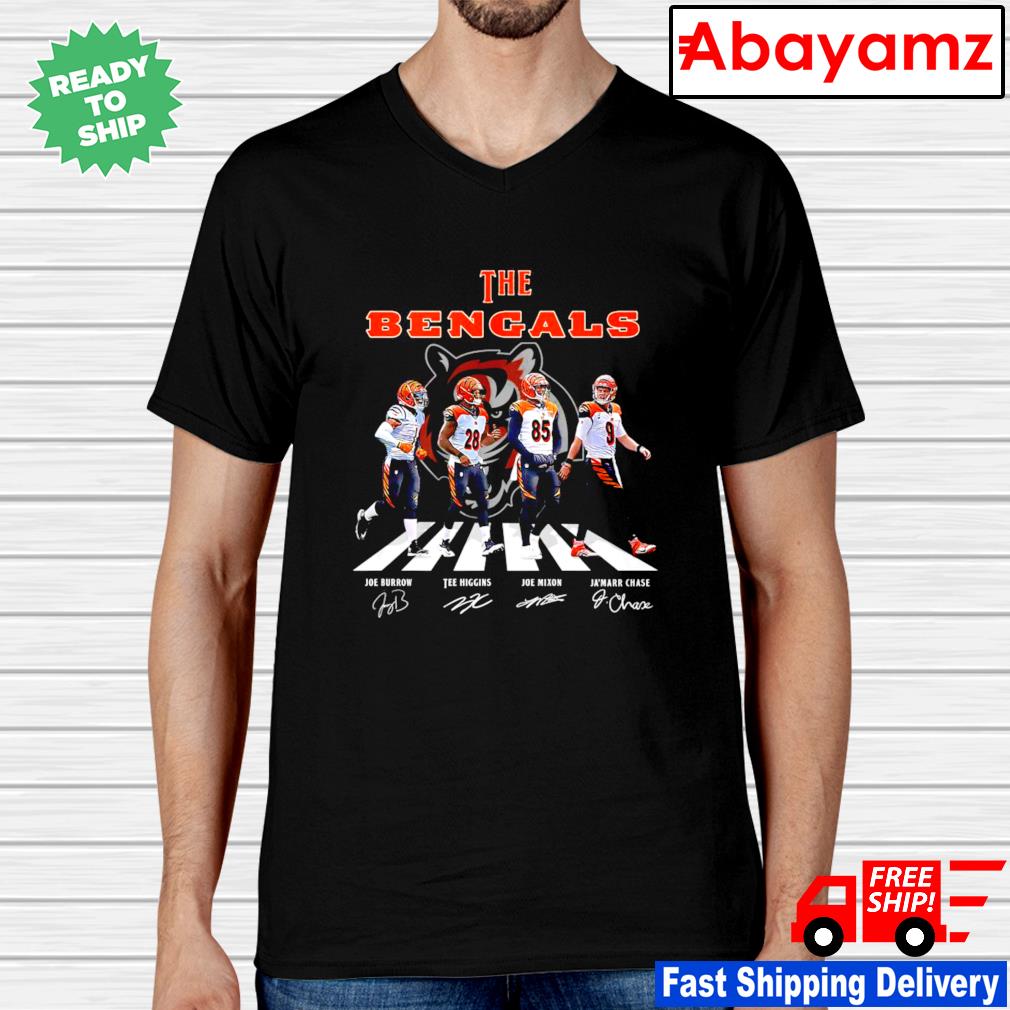 The Cincinnati Bengals Abbey Road shirt