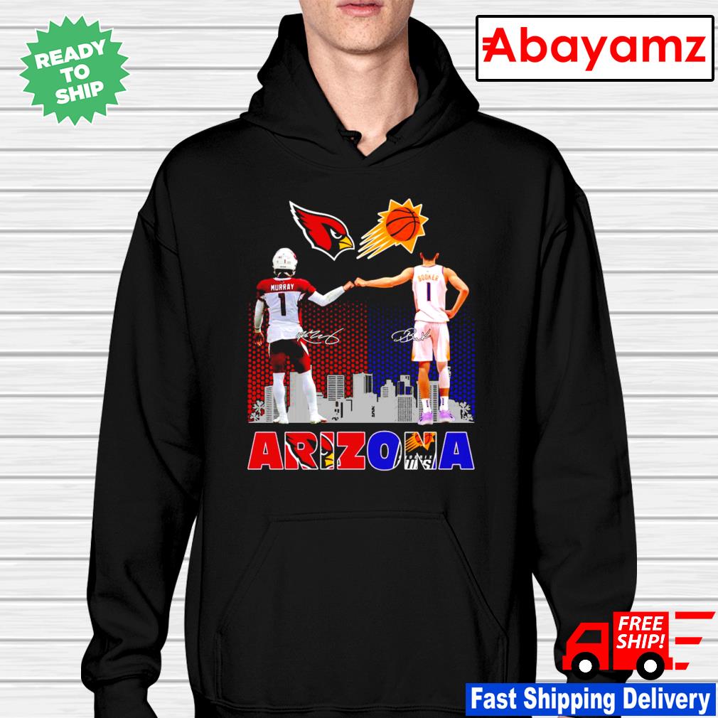 Arizona Cardinals and Phoenix Suns Murray and Booker signatures shirt,  hoodie, sweater and v-neck t-shirt